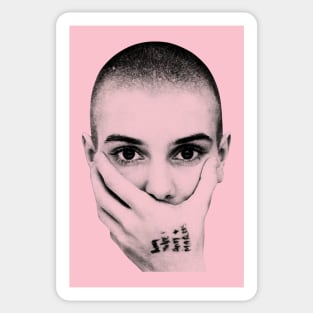 Sinead O’Connor Vintage - Pink Color Sticker